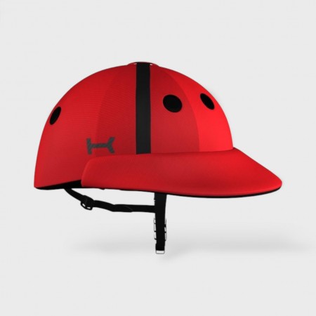 Casco Rojo de Polo 