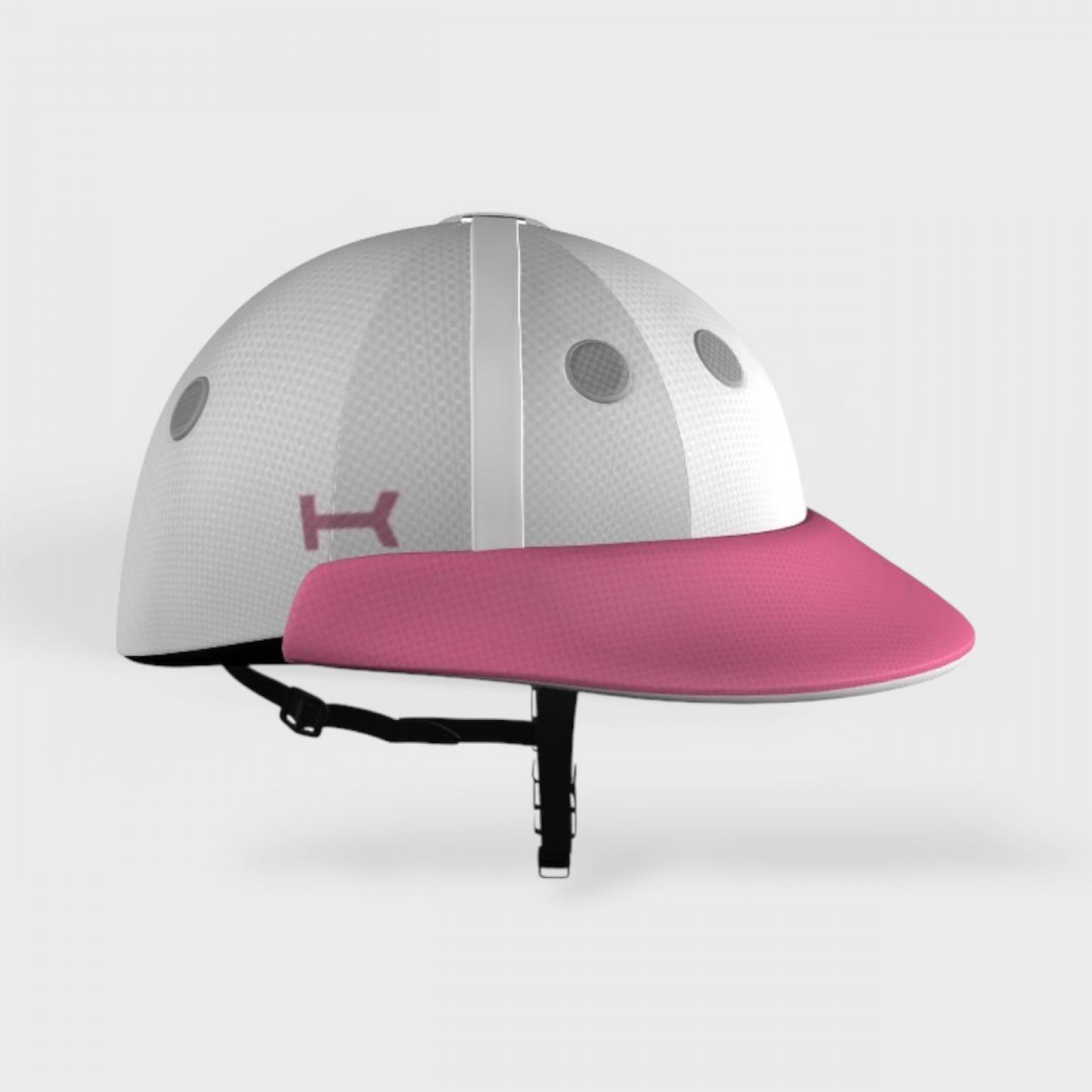 Rosado casco de Polo