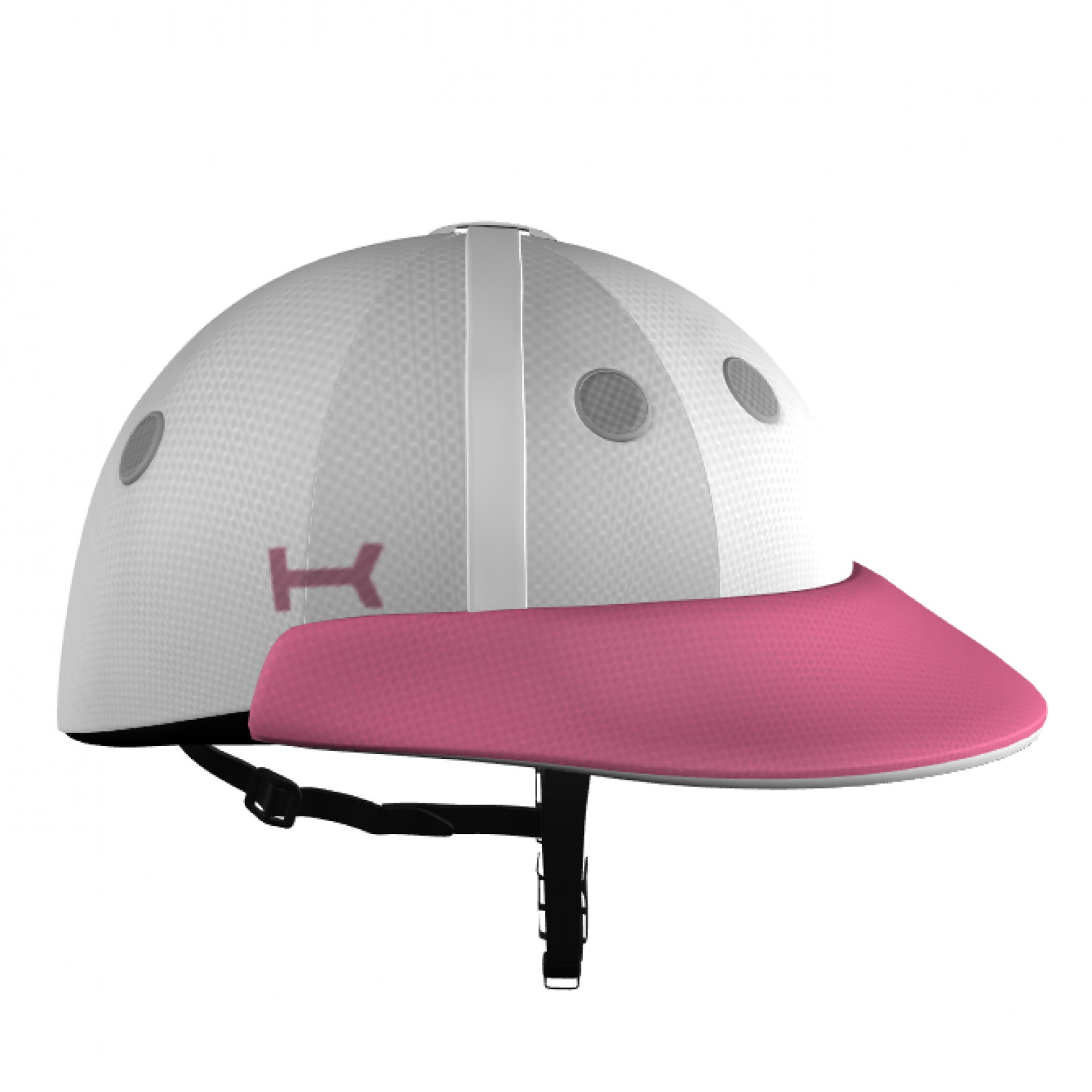 Rosado casco de Polo